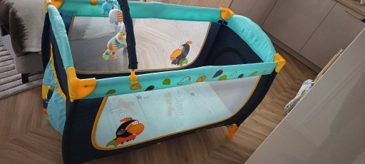 Zdjęcie oferty: Łóżeczko turystyczne z pełnym wyposażeniem Tukan 120x60
