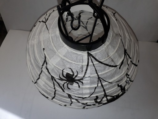 Zdjęcie oferty: Lampion Świecący Pająk LED Ozdoba 
