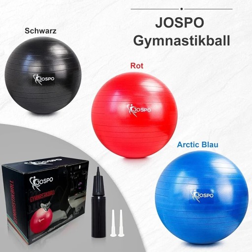 Zdjęcie oferty: Piłka do ćwiczeń Jospo z pompką 65cm