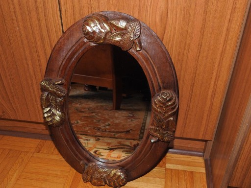 Zdjęcie oferty:  Drewniane lustro Allerlei ręczne wykonanie