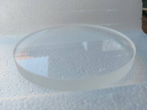 Zdjęcie oferty: Dysk szkło kwarcowe 114x10 mm quartz plate disc