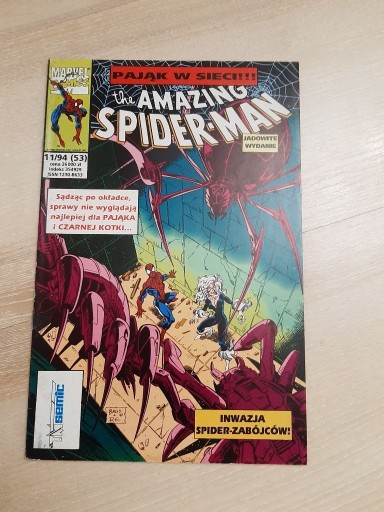 Zdjęcie oferty: The Amazing Spider-man 11/94 TM-Semic nr133