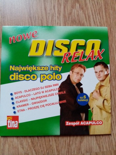 Zdjęcie oferty: Nowe Disco Relax Płyta CD