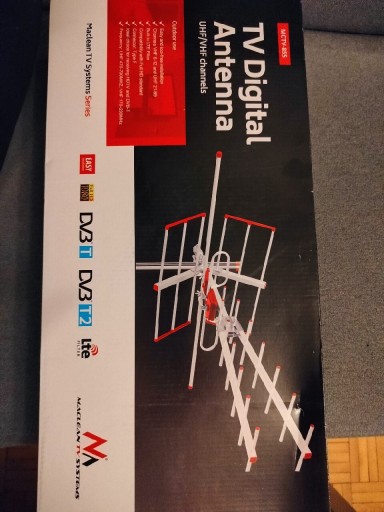 Zdjęcie oferty: MacLean MCTV - 855 Antena zewnętrzna TV odbiornik do telewizora 