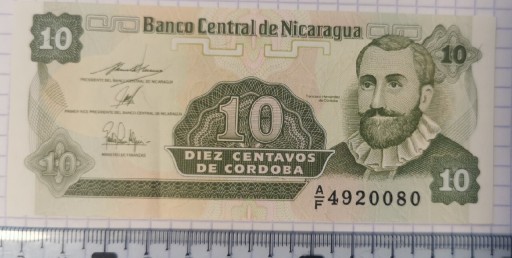 Zdjęcie oferty: Banknot UNC Nikaragua 10