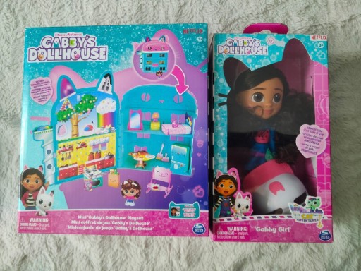 Zdjęcie oferty: Zestaw zabawek koci domek Gabi gabby's dollhouse domek i lalka 