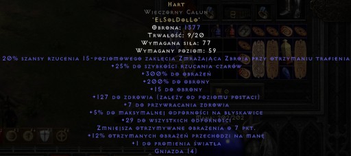 Zdjęcie oferty: D2Resurrected PC - SC - LADDER - Fortitude (Hart) - Wieczorny całun (dusk)