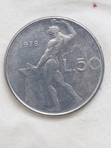 Zdjęcie oferty: 364 Włochy 50 lirów,,1978