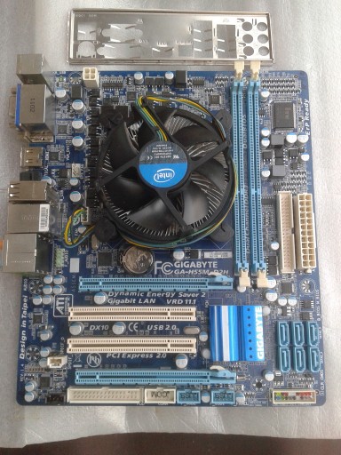 Zdjęcie oferty: plyta glowna GIGABYTE H55 ddr3+procesor i3 LGA1156