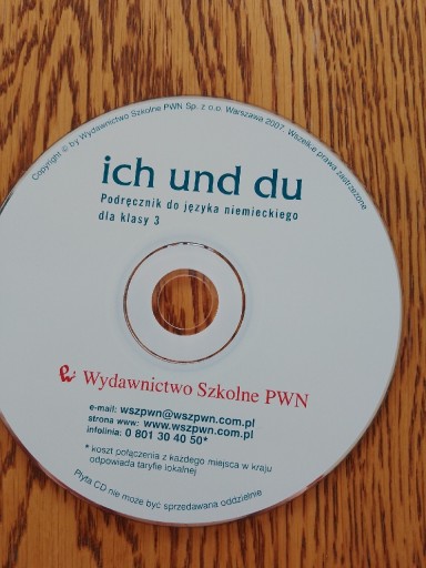 Zdjęcie oferty: Niemiecki dla dzieci ich und du klasa 3