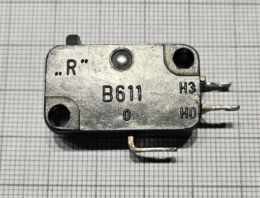 Zdjęcie oferty: Microswitch mikrowłącznik B611 W611