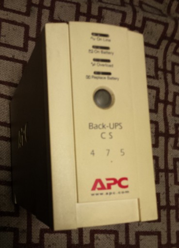 Zdjęcie oferty: Back-UPS APC CS 475 zasilacz awaryjny