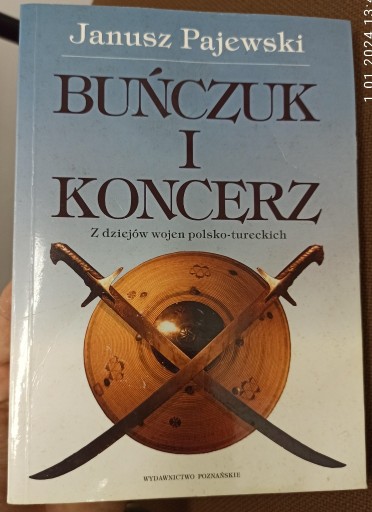 Zdjęcie oferty: Buńczuk i koncerz Janusz Pajewski