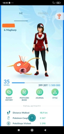 Zdjęcie oferty:  Konto Pokemon Go 35lvl 