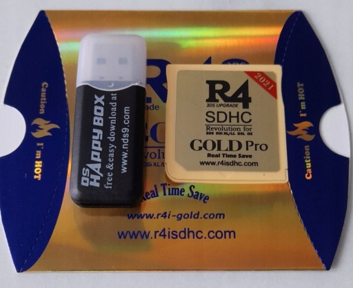 Zdjęcie oferty: Programator R4i GOLD PRO SDHC RTS 3DS DSi DS Lite