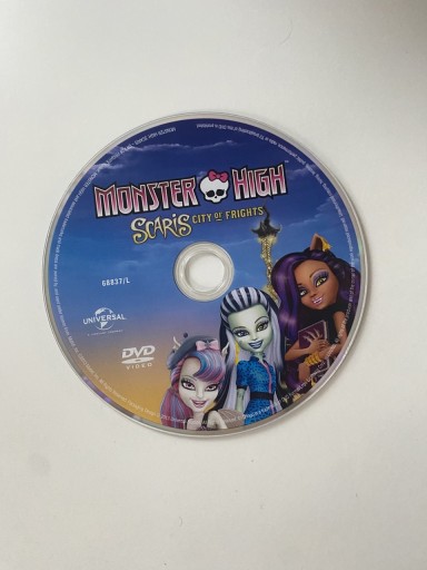 Zdjęcie oferty: Bajka DVD Monster High Scaris City Of Frights