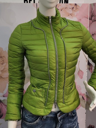 Zdjęcie oferty: Laurèl kurtka puchowa zielona pikowana 