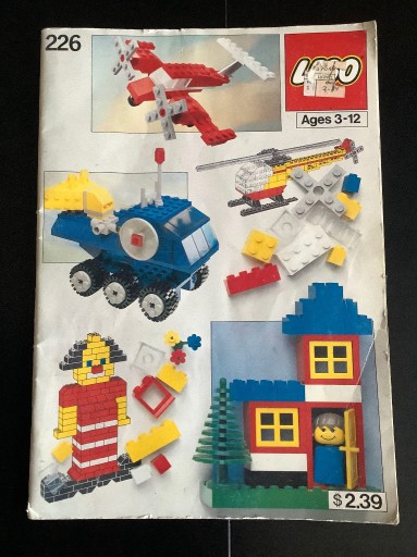 Zdjęcie oferty: Lego Idea Book 226 vintage 1982