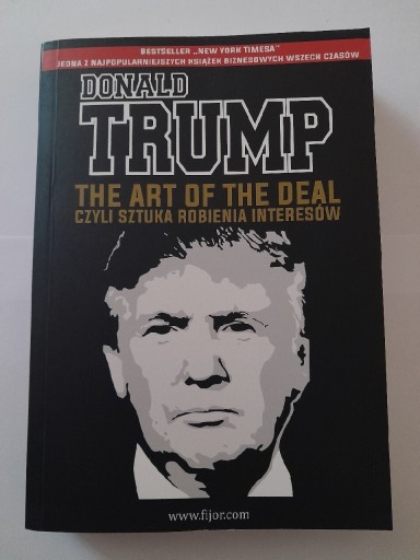 Zdjęcie oferty: Donald Trump The Art Of The Deal - Książka