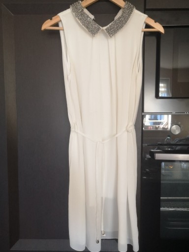 Zdjęcie oferty: Biała luźna sukienka rozmiar S