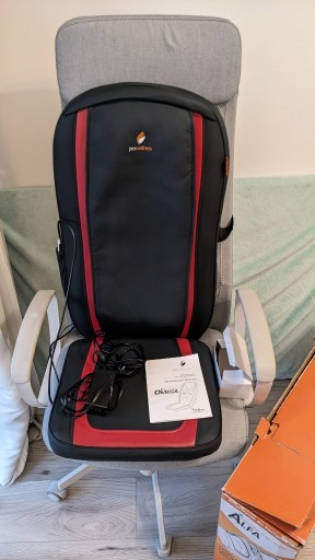 Zdjęcie oferty: Czarna Używana Nefrytowa Mata Masująca OMEGA 2 w 1 - ProWellness