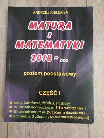 Zdjęcie oferty: Matura z matematyki Andrzej Kiełbasa p. podstawowy