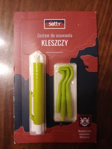 Zdjęcie oferty: Zestaw do usuwania kleszczy 