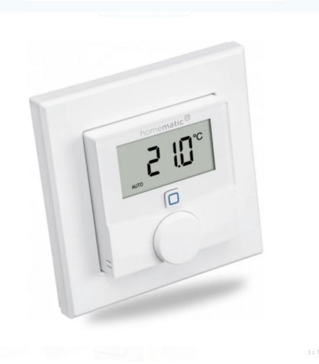 Zdjęcie oferty: Termostat ścienny z czujnikiem wilgotności Homematic IP (HmIP-WTH-1)