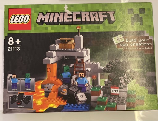 Zdjęcie oferty: Lego Minecraft 21113 - Jaskinia stan idealny