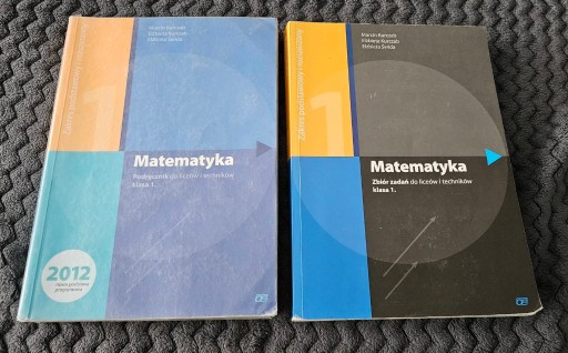 Zdjęcie oferty: Matematyka kl.1 zakr.podst+rozsz. Kurczab Zestaw