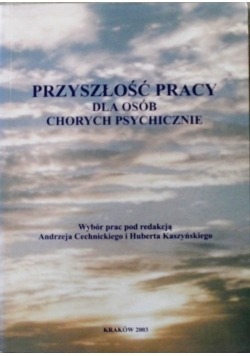 Zdjęcie oferty: Przyszłość Pracy dla Osób Chorych Psychicznie