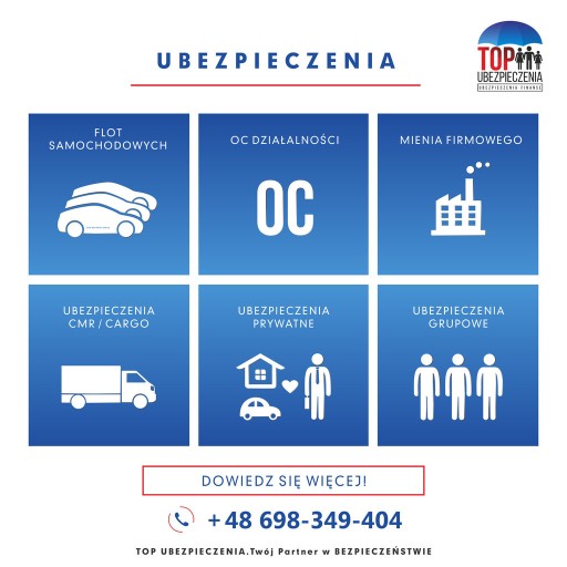 Zdjęcie oferty: TOP UBEZPIECZENIA!!!!