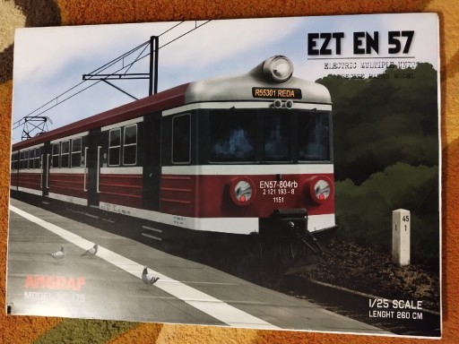 Zdjęcie oferty: Model kartonowy ETZ EN 57