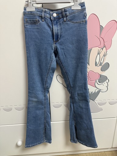 Zdjęcie oferty: Jeansy H&M typu flare 134 cm