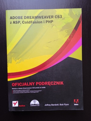 Zdjęcie oferty: Adobe Dreamweaver CS3 z ASP, ColdFusion i PHP