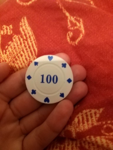 Zdjęcie oferty: Żeton do pokera typu 100