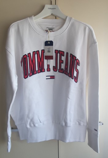 Zdjęcie oferty: Damska biała bluza Tommy Hilfiger r.M