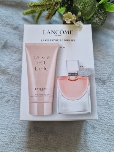 Zdjęcie oferty: Zestaw lancome la vie est belle 50 ml balsam plus.