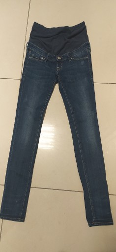 Zdjęcie oferty: spodnie damskie ciążowe H &M r 36 jeans slim