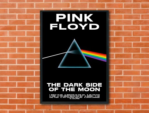 Zdjęcie oferty: Plakat Pink Floyd - The dark side of the moon