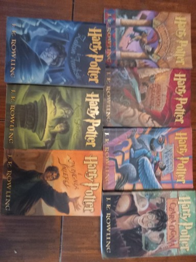 Zdjęcie oferty: Zestaw 7 książek Harry potter wydanie 1