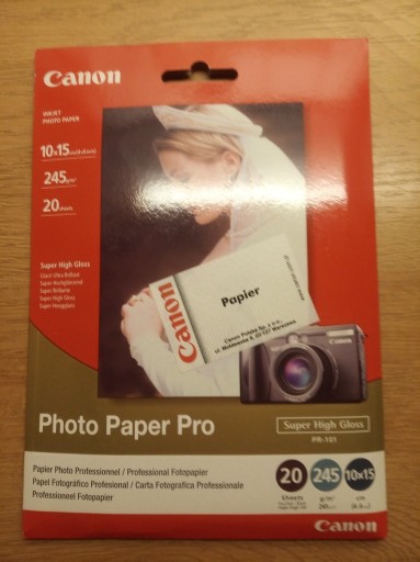 Zdjęcie oferty: CANON PR-101 Papier fotograficzny