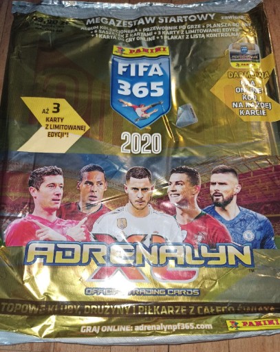 Zdjęcie oferty: Panini FIFA 365 Adrenalyn 2021 zestaw startowy