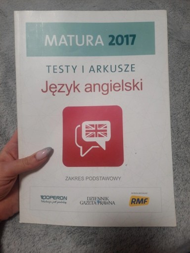 Zdjęcie oferty: Testy i Arkusze język angielski matura