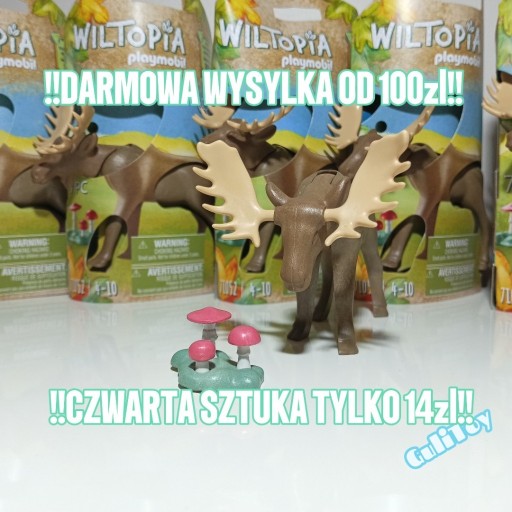 Zdjęcie oferty: 71052 Figurka Łoś Moose PlayMobil Wiltopia