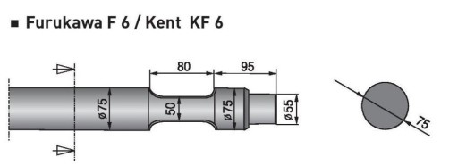 Zdjęcie oferty: GROT MŁOT FURUKAWA F6 KENT KF6