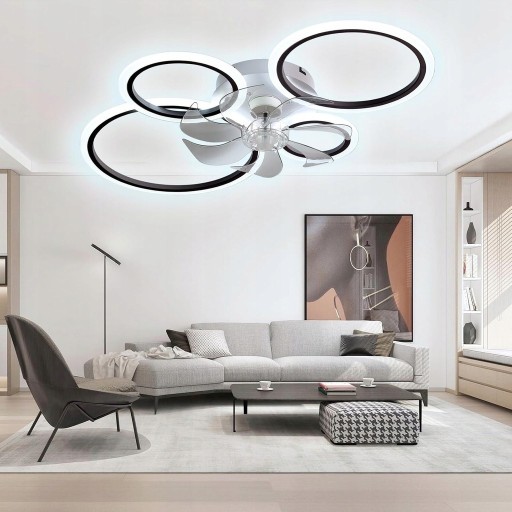 Zdjęcie oferty: Wentylator sufitowy LED 96W z pilotem lampa 2w1