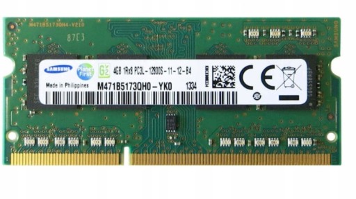 Zdjęcie oferty: Pamięć RAM 4GB DDR3 Samsung M471B5173QH0-YK0