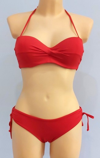 Zdjęcie oferty: H&M Strój kąpielowy dwuczęściowy bikini 75B M 38 