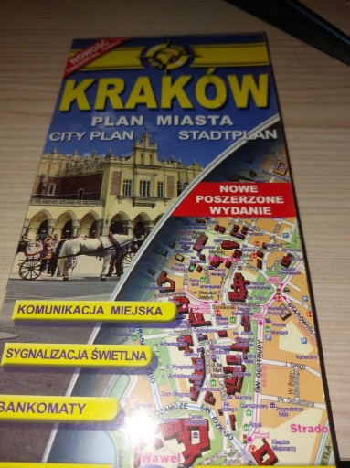 Zdjęcie oferty: Plan Krakowa 2004 rok